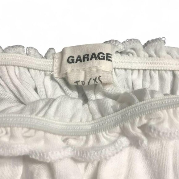 Garage White Milkmaid Top - Picture 5 of 5